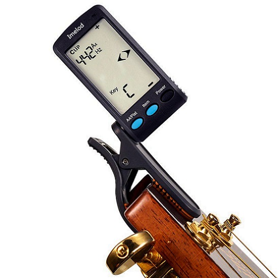 Clip on tuner for Guitar & Bass
