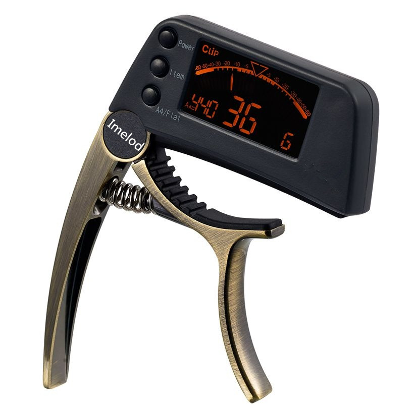 Capo with Tuner (Deluxe)